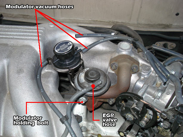 how to clean egr valve 1996 toyota camry #2