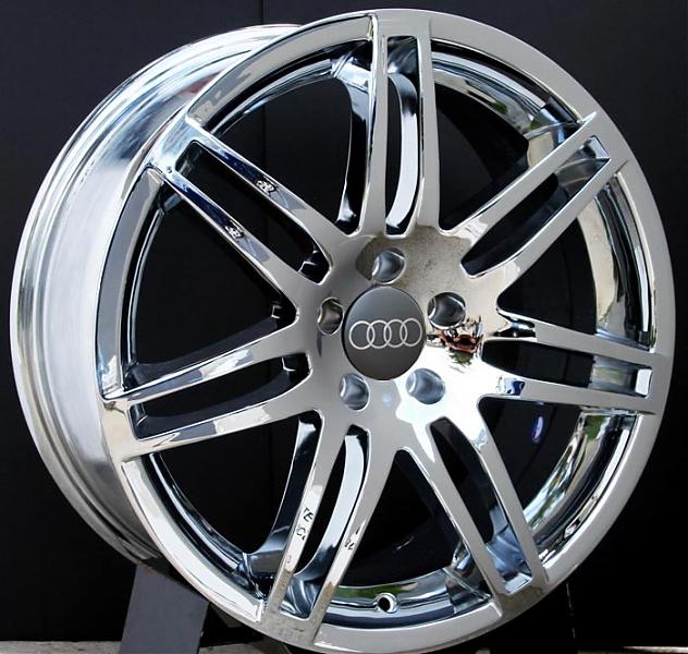 Chrome rims honda civic si #2