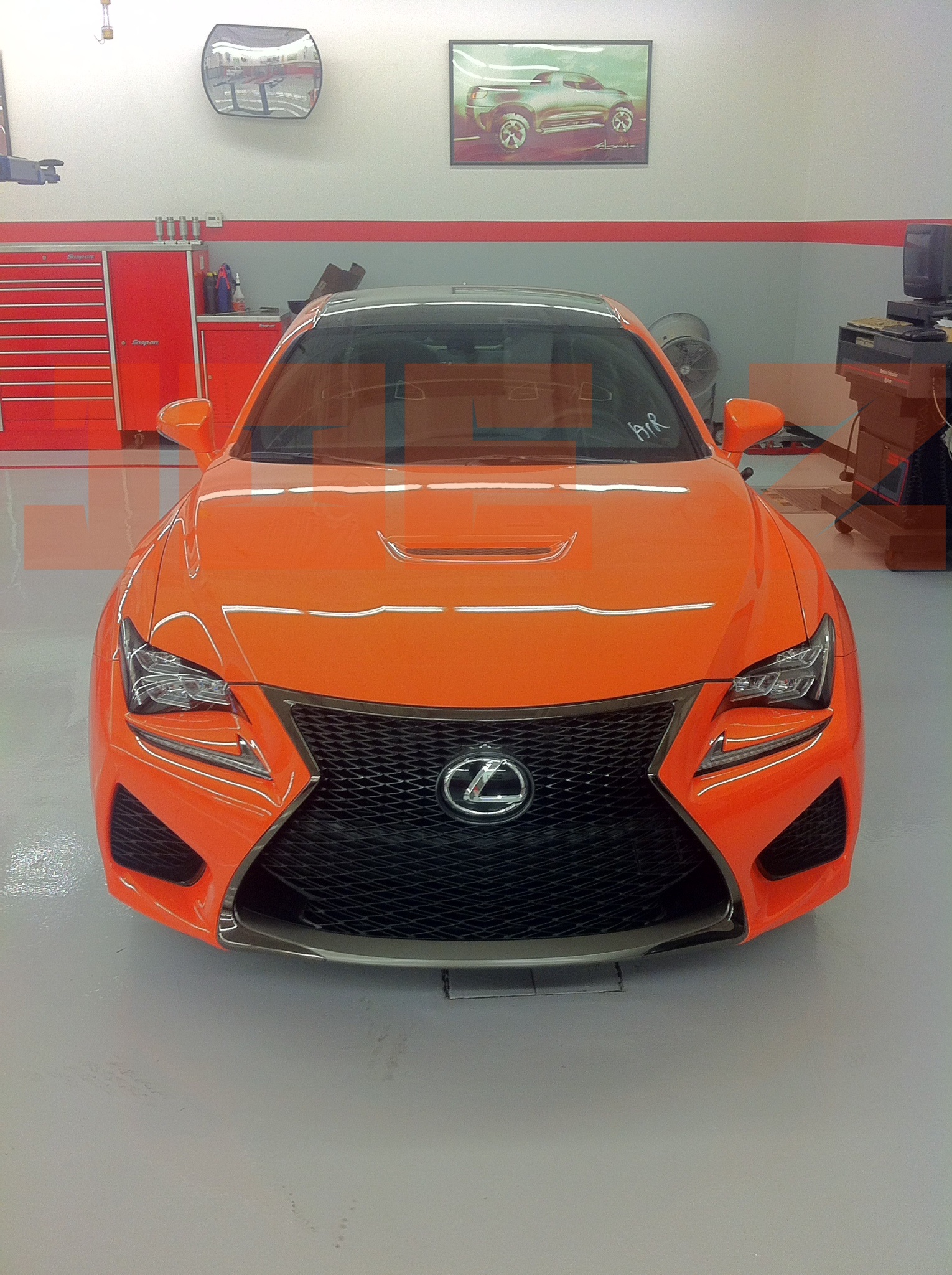 Spotted in Solar Flare Lexus RC350 & RCF Forum