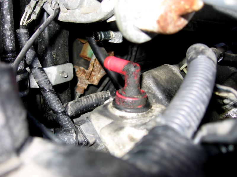 location of pcv valve 2004 toyota highlander #3