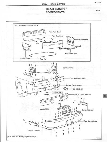 Toyota soarer front bumper removal