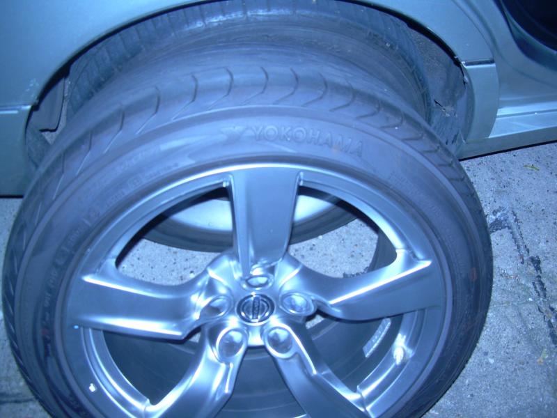 NY 370z 18 inch rim with tire for trade  Club Lexus Forums