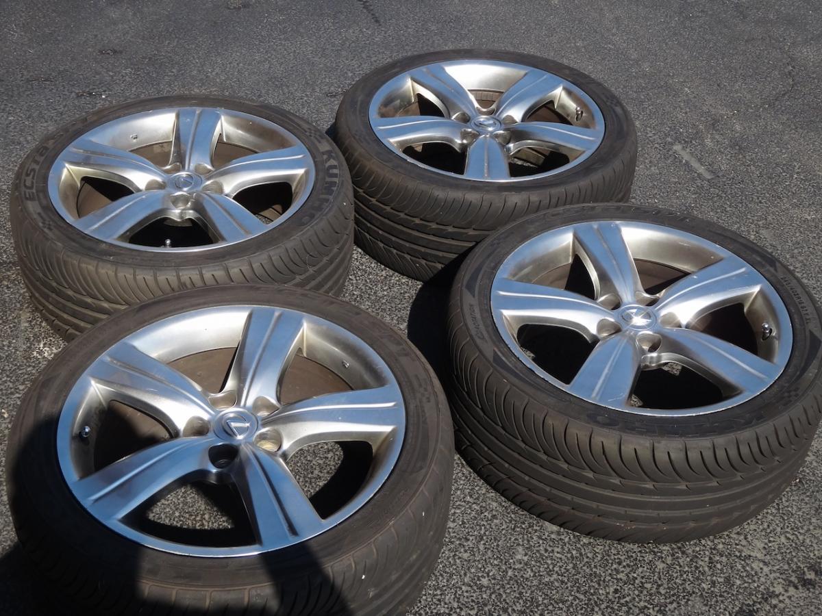IL 18 inch wheels and tires factory gs wheels - Club Lexus Forums