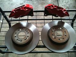 Fs/ft:lexus ls400 calipers and freshly turned rotors-lexus-brake.jpg