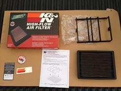 Jdm rain guard. K&amp;n drop in filter.-photo-4.jpg