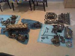 I have many manifolds (upper and lower), fuel rail,  Y pipes, shock absorbers boots-is300parts.jpg