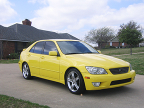 `01 yellow is300 w/mods for sale. - ClubLexus - Lexus Forum Discussion