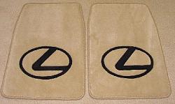 Lexus Logo Floor Mats-lexus-logo-floor-mats-tan-and-black.jpg
