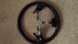 FS: Black Leather Steering Wheel w/ eShift-20150119_174123.jpg