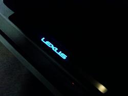 FS:  A pair (2) of OEM Lexus Illuminated Door Sills (indiglo blue)-doorsill.jpg
