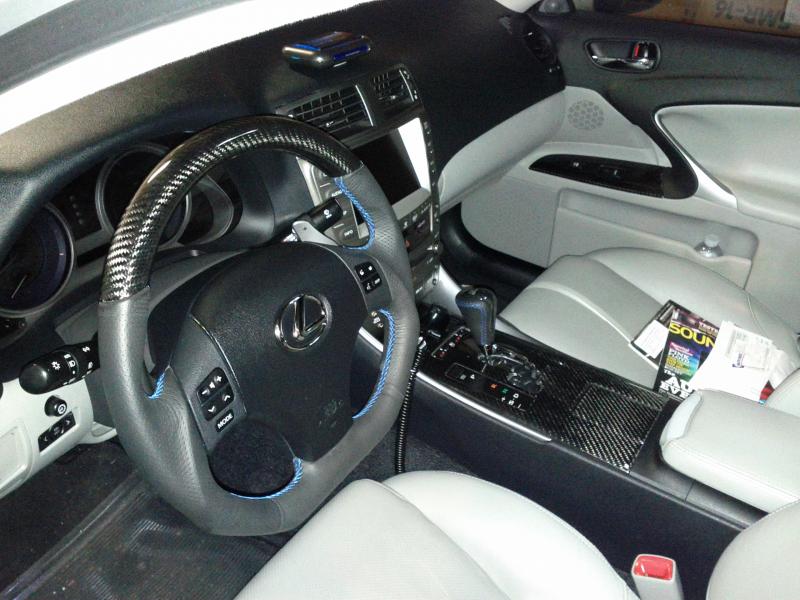 CA Real black carbon fiber interior trim - ClubLexus - Lexus Forum