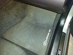 Lexus IS all weather floor mats-318867d1394589076-2012-lexus-isf-parts-for-sale-20140311_214929.jpg