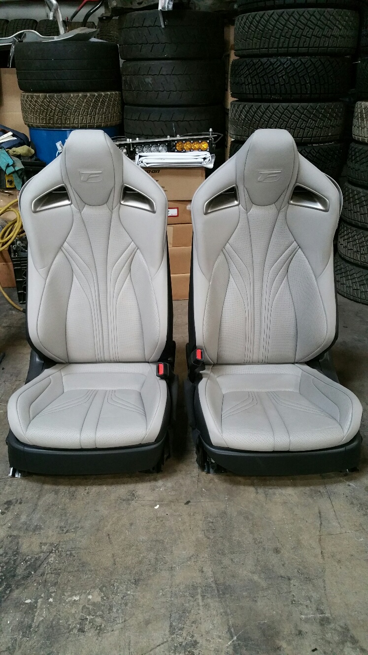 CA FS: RC F SEATS!!! Front and Rear. - ClubLexus - Lexus Forum Discussion