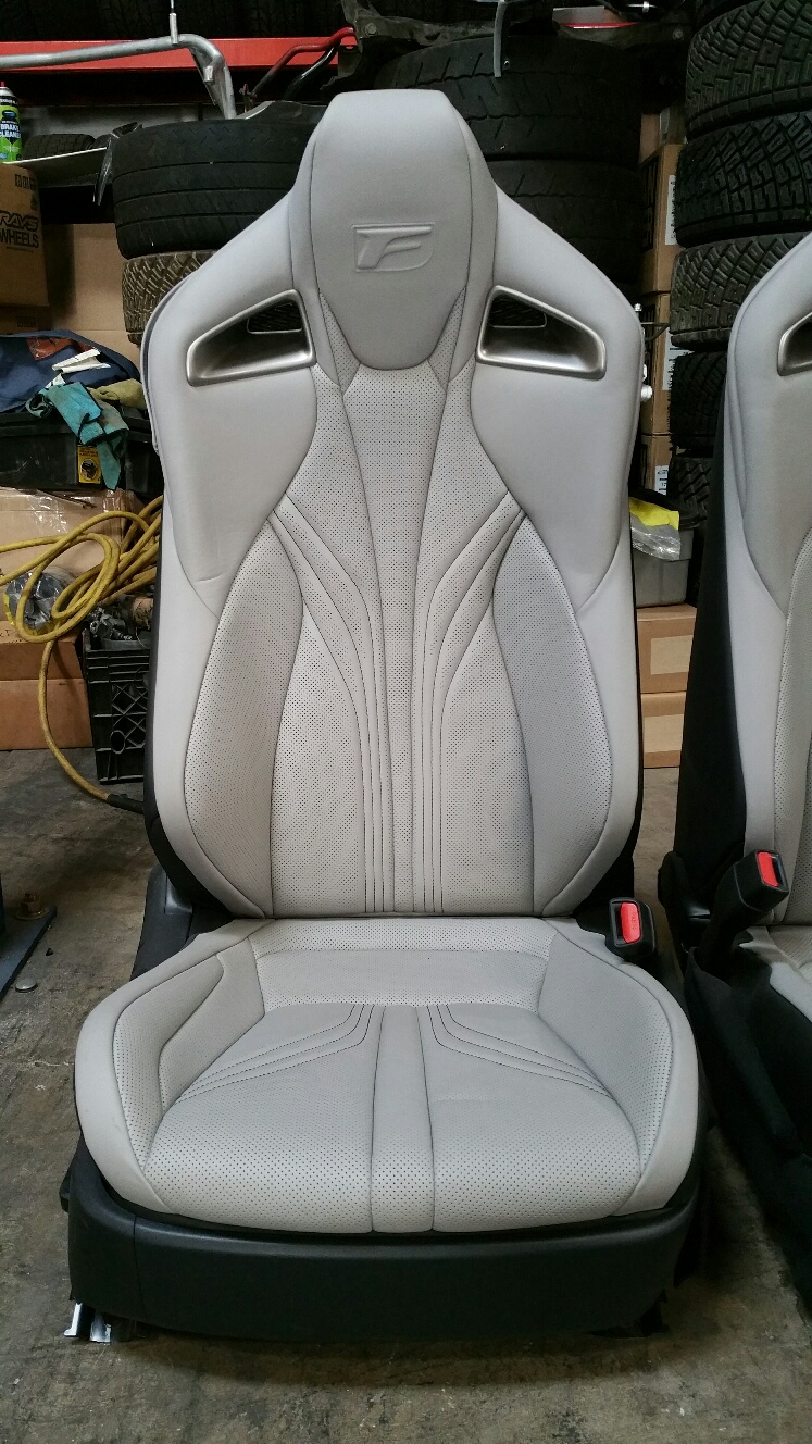 CA FS: RC F SEATS!!! Front and Rear. - ClubLexus - Lexus Forum Discussion