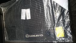 FS: Lexus OEM All Weather Mat Set!-20170119_100956.jpg