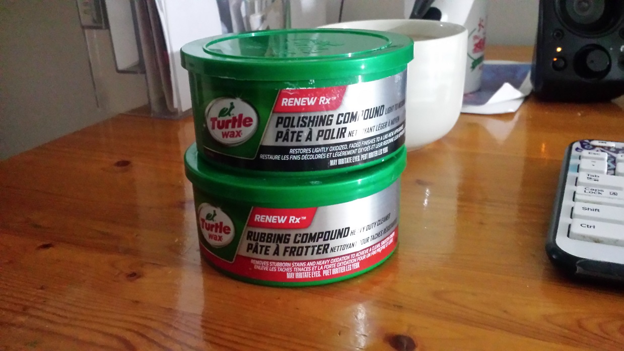 Turtle Wax Polishing Compound: good, but not great! See why not