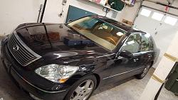 New member and Lexus LS430 owner.-first-day-in-garage.jpg