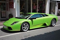 Green as a paint color of a car-lambo.jpg
