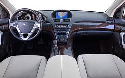 Best 7 passenger luxury SUVs for 40-50 K-2010-acura-mdx-interior-dash.jpg