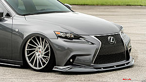 Lexus IS 2014-16 F-sport Full splitter (Front, sides, rears)-lexus3isfrontsplitter1nia.jpg