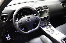 DCTMS silver carbon steering wheels for IS-F-is-f-installation.jpg