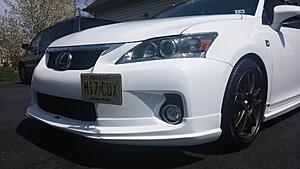 GoMiniGo -  'NO HOLES' License Plate Bracket Kit on my 2013 F Sport!-zfrru6y.jpg