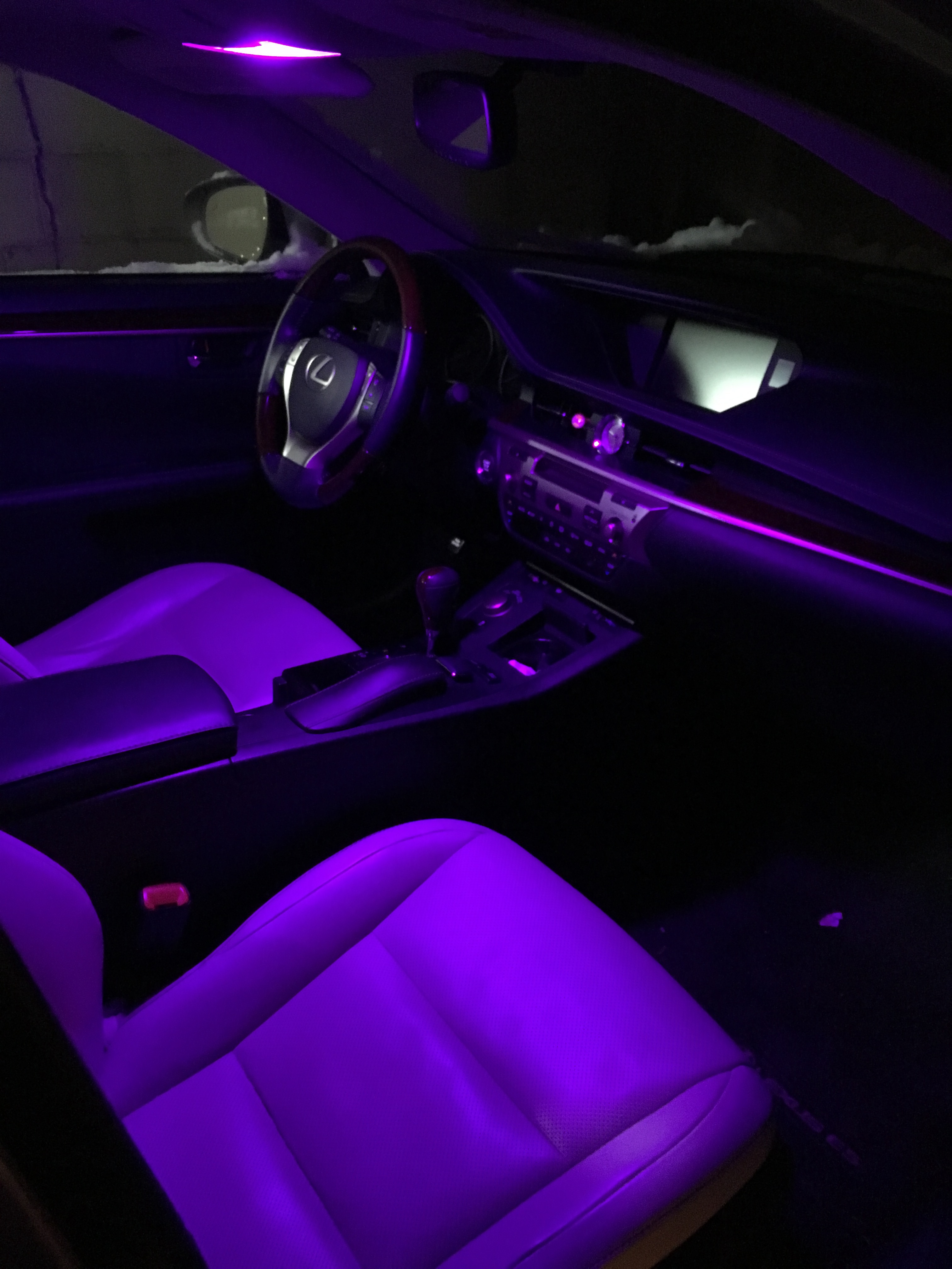 Installed the purple dome lights...pics. - ClubLexus - Lexus Forum  Discussion