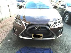 Front License plate relocation on 2016 Es 350-photo262.jpg