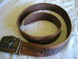 FS: Abercrombie and fitch brown leather belt size 34-p6290003.jpg