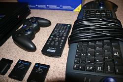 Playstation + Keyboard + Wireless remote + wireless controller.....-img_3467.jpg