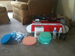 For Sale: Flex 3401 DA Polisher, 8 Uber Pads, and Optimum Polishes-img_0206.jpg