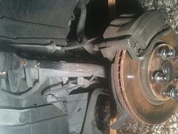 Slight wreck GS430 front L suspension_wheels_out of line-photo-2.jpg