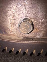 How to remove crank pulley on a GS400 without the special tool-bolt.jpg