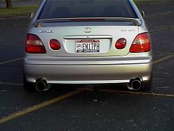 New HKS Hi-Power mufflers are on!  Ferrari V-12!!-lex-rear-close-at-sunset2.jpg