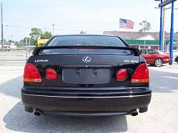 Now part of the GS family ! Black on Black !-mygs300rear.jpg