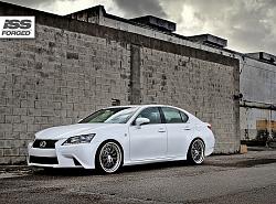 2013 GS 350 Starfire Pearl on 20&quot; wheels-6996544671_c1b4913d4a_c.jpg