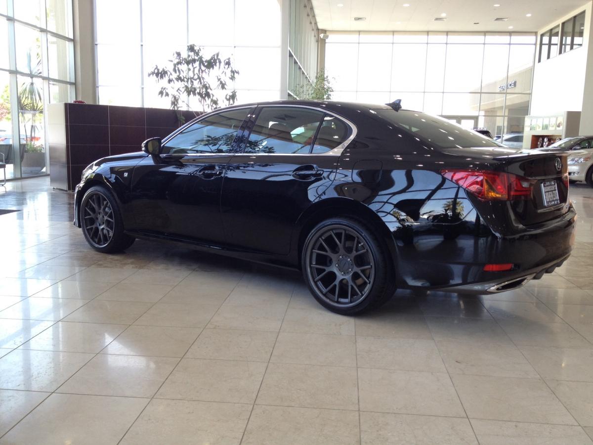 13 Gs350 F Sport Obsidian Cabernet Vossen Cv2 Limited Edition Finish Clublexus Lexus Forum Discussion