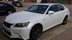 just pick up a GS F Sport white / Cabernet Leather-20150308_113055.jpg