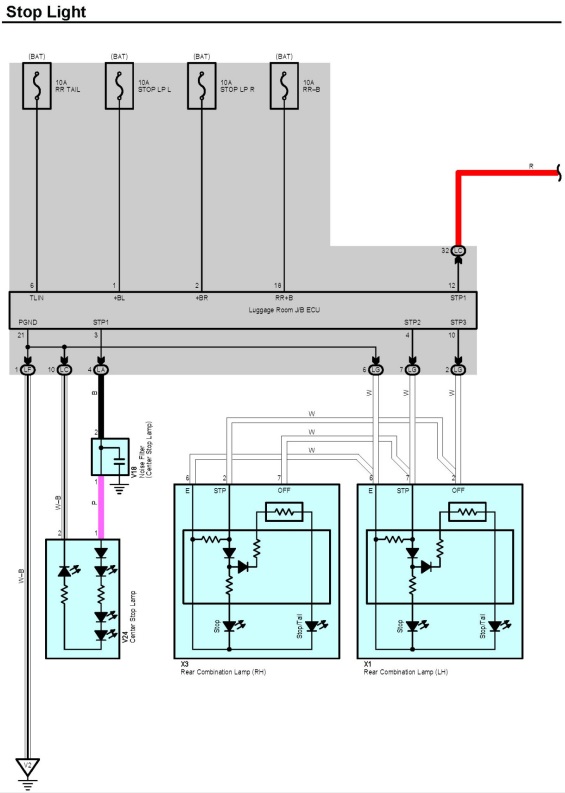 Tail light wiring diagram - ClubLexus - Lexus Forum Discussion