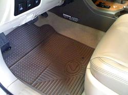 Anyone have grey OEM floormats in ivory interior?  Pics?-photo-2.jpg