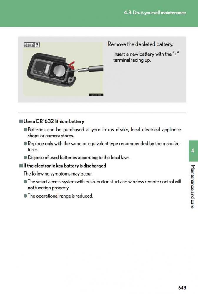 Electronic Key Problem - ClubLexus - Lexus Forum Discussion