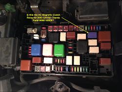 A/C light blinking code 24 - Club Lexus Forums toyota prius fuse box cover 