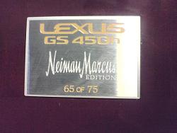 2007 Nieman Marcus Edition GS450h LOCATOR!-dsc00194.jpg