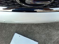 Front Bumper/License plate - dealership catastrophe-bumper_top-view.jpeg