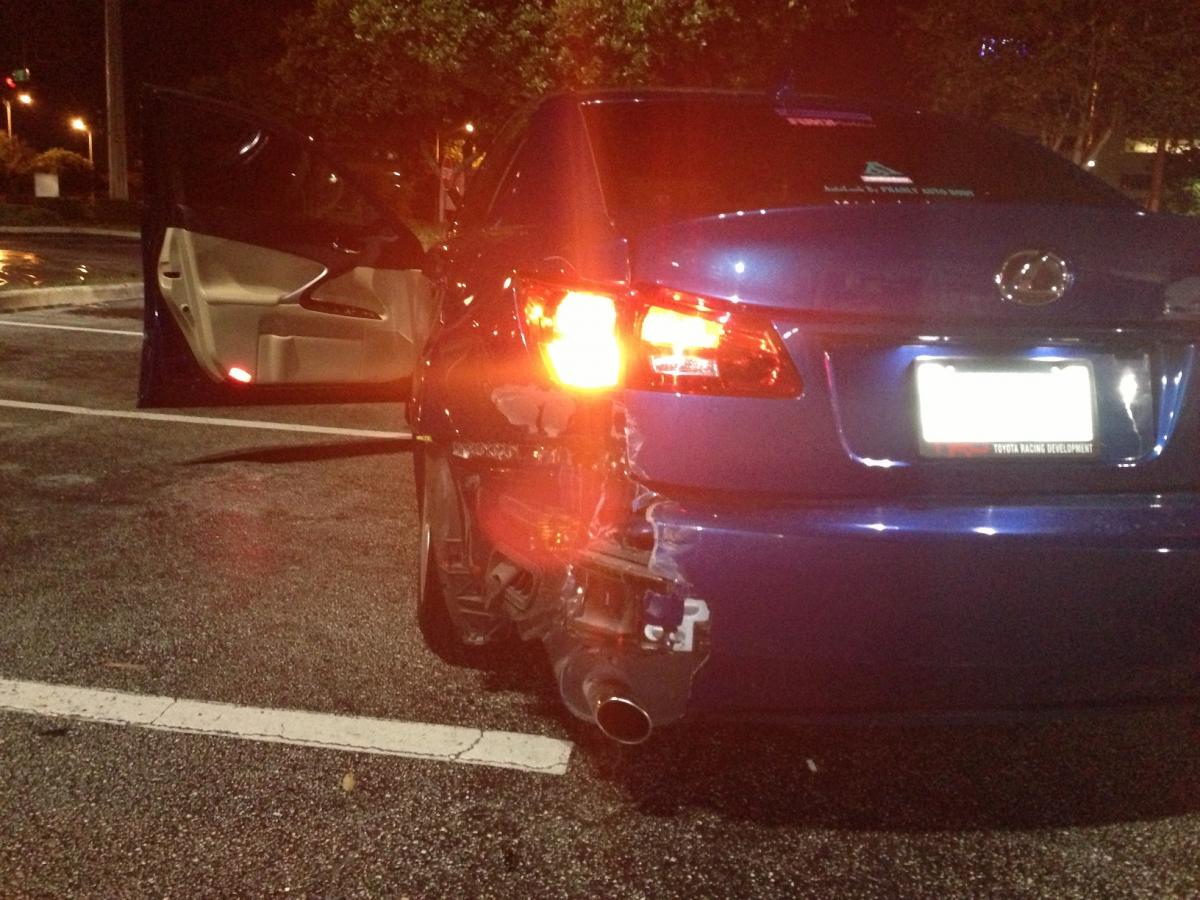 IS350 Rear-Ended - Another One Down - ClubLexus - Lexus Forum Discussion