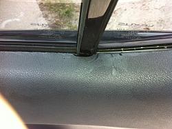 My used Lexus IS250 has a soft, sticky dash that scratches and mars easily.-img_0801.jpg