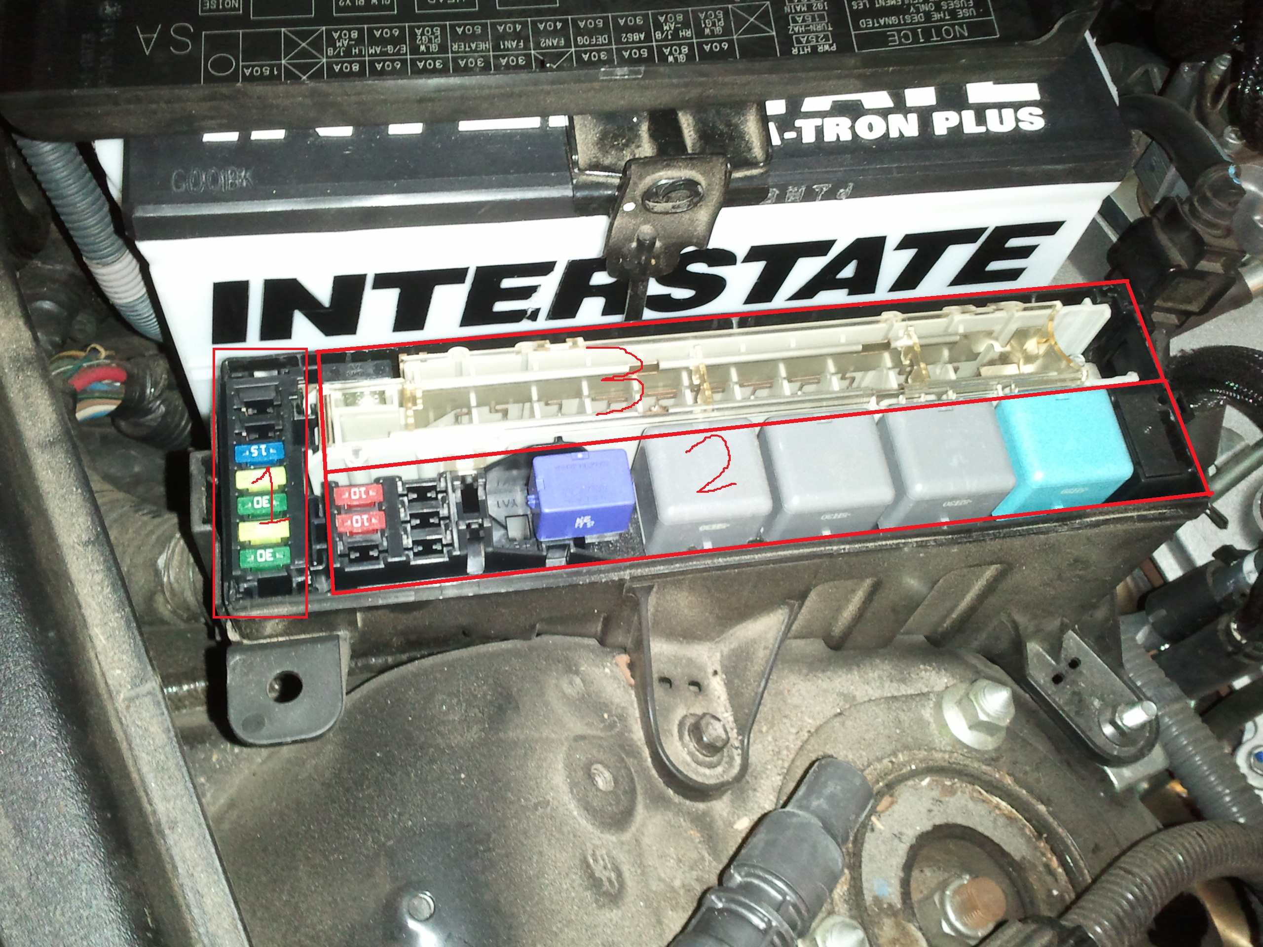 Blown ALT Fuse, Connected Battery Cables Wrong :( - Club ... 2005 lexus gx470 fuse box diagram 