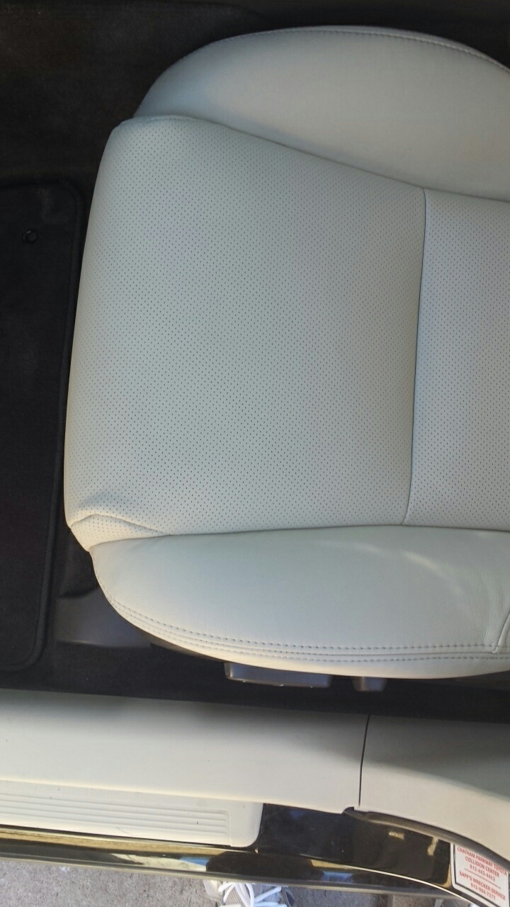 Perforated leather seat cover repair - ClubLexus - Lexus Forum