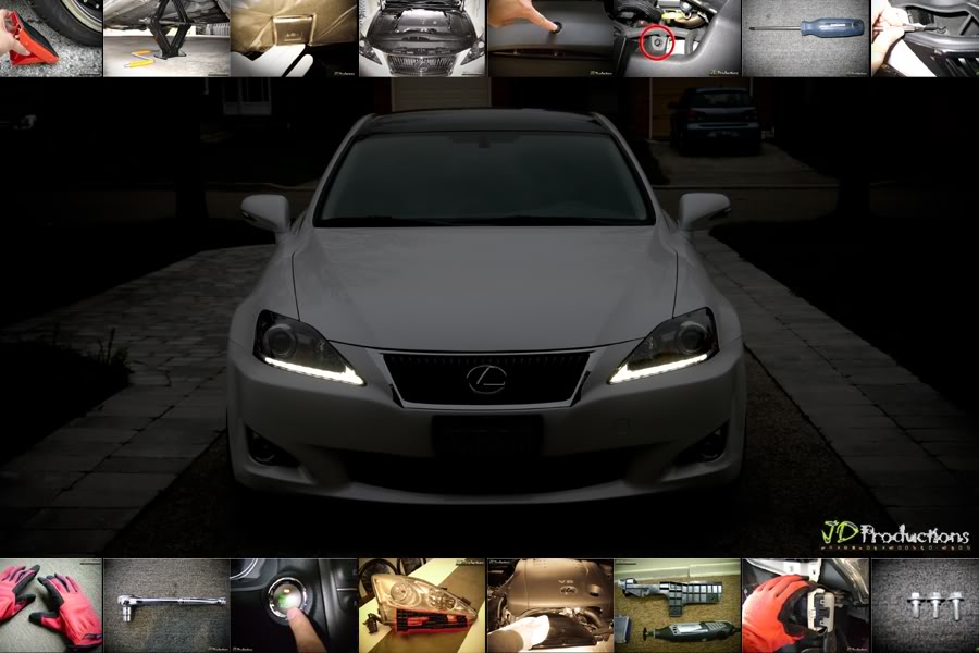 DIY: 2011+ MY LED Headlight Installation ("How To") - ClubLexus - Lexus  Forum Discussion