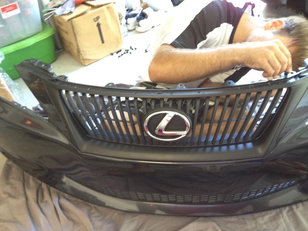 DIY - Matte Black Emblems - Plastidip, no emblem removal required! -  ClubLexus - Lexus Forum Discussion